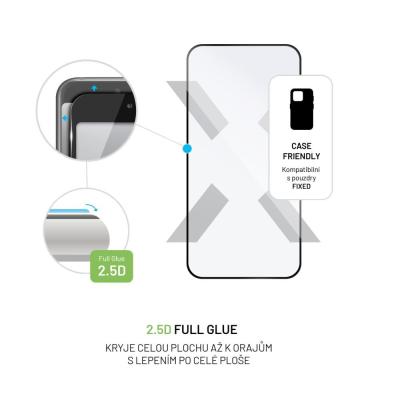 FIXED Full Cover 2,5D Tempered Glass for Nokia XR21, black