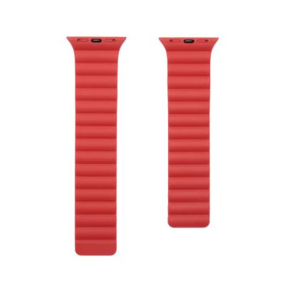 FIXED Magnetic Strap for Apple Watch 42/44/45mm, red