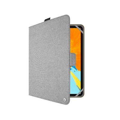 FIXED Novel fabric Tok tablets with stand and stylus pocket 10,1" Szürke