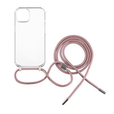 FIXED Pure Neck for Apple iPhone 15, pink