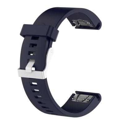 FIXED Silicone Strap for Garmin QuickFit 20mm, blue