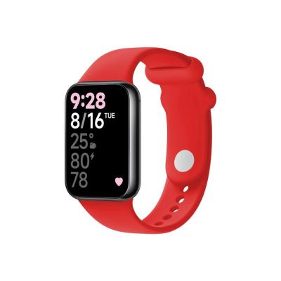 FIXED Silicone Strap for Xiaomi Smart Band 8 Pro Red
