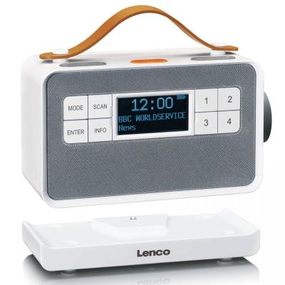 Lenco PDR-065WH Portable FM/DAB+ radio White