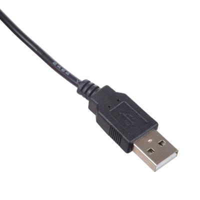 Akyga AK-DC-04 USB - DC 5,5 x 2,4 mm cable 0,8m Black