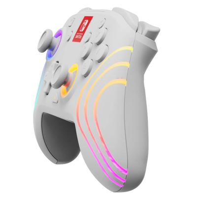 PDP Afterglow Wave Wireless Controller for Nintendo Switch White