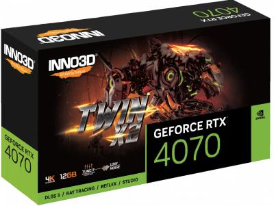Inno3D GeForce RTX4070 12GB DDR6X Twin X2