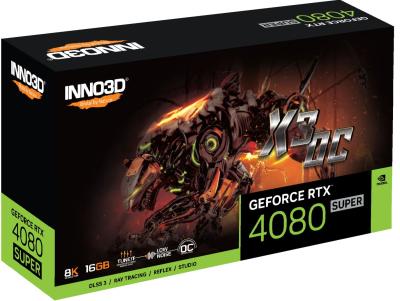 Inno3D GeForce RTX4080 Super 16GB DDR6X X3 OC