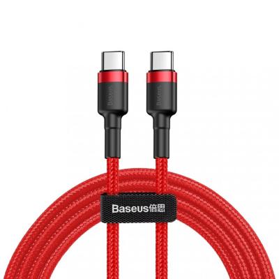 Baseus Cafule USB Type-C - USB Type-C QC3.0 cable 1m Red