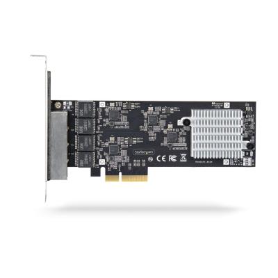 Startech 4-Port 2.5Gbps NBASE-T PCIe Network Card