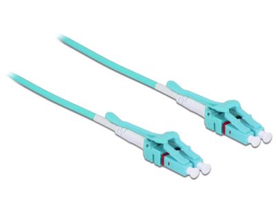 DeLock Cable Optical Fibre LC > LC Multimode OM3 Uniboot 1m