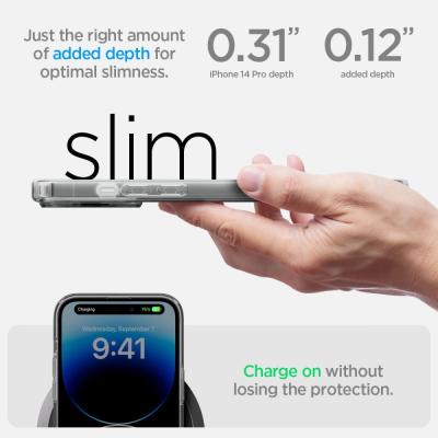 Spigen Ultra Hybrid MagSafe iPhone 14 Pro Frost Black