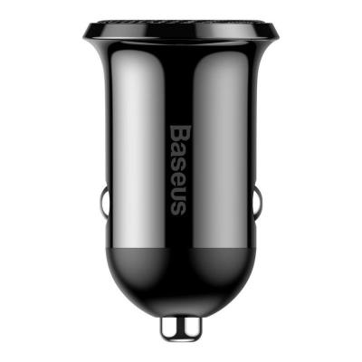 Baseus Grain Pro 2x USB 4.8A autós töltő Black