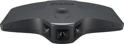 iiyama UC CAM180UM-1 4K panoramic camera with auto tracking technology Black