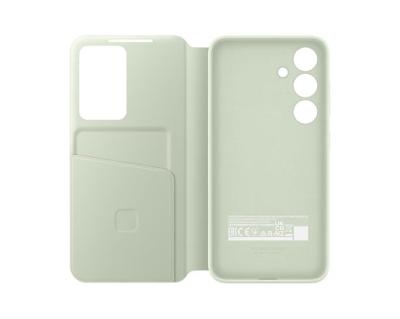 Samsung S24 Smart View Wallet Case Light Green