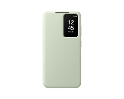 Samsung S24 Smart View Wallet Case Light Green