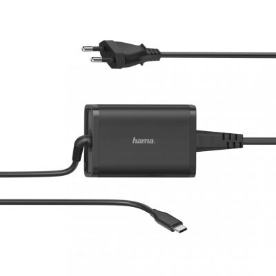 Hama Universal USB-C Power Supply Unit Power Delivery 65W Black
