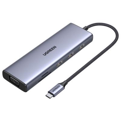 UGREEN USB-C 9-in-1 Hub with 4K HDMI Grey