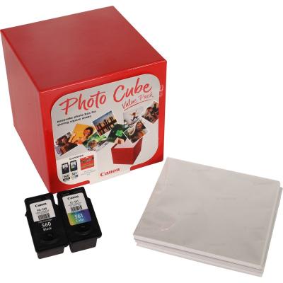 Canon PG-560 + CL-561 Multipack tintapatron + PP-201 5 x 5" Photo Paper Plus Glossy II (40db)
