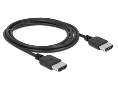 DeLock HDMI -HDMI Premium cable 2m Black