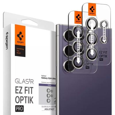 Spigen Glass tR EZ Fit Optik Pro 2 Pack Samsung Galaxy S24 Ultra Violet