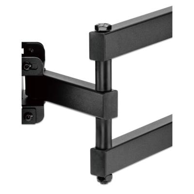 Manhattan Full-Motion TV Wall Mount with Post-Leveling Adjustment 37"-70" Black
