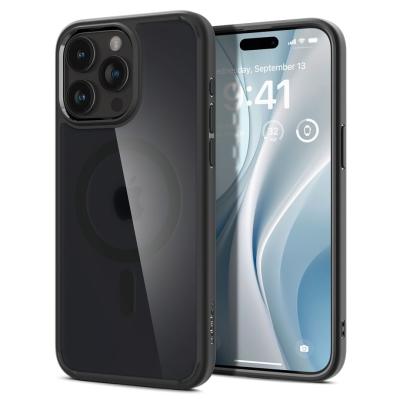 Spigen iPhone 15 Pro Max Case Ultra Hybrid MagSafe (MagFit) Frost Black