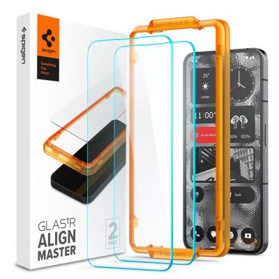 Spigen Glass tR AlignMaster 2 Pack - Nothing Phone (2)