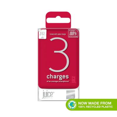Juice ECO 3 Charge 10000mAh Powerbank Red