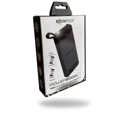 Boompods Powerboom X Waterproof 10000mAh PowerBank Grey