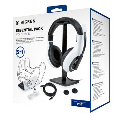 Bigben Interactive PS5 5in1 Essential Pack Black