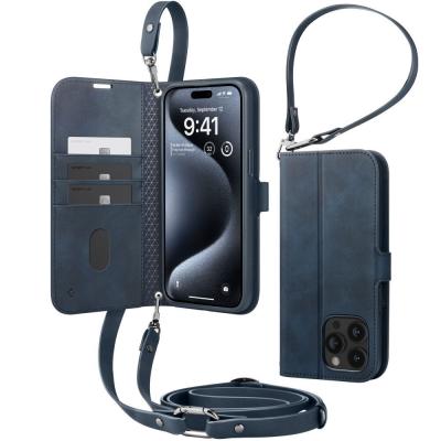 Spigen Wallet S Pro iPhone 15 Pro Navy