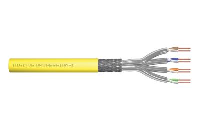 Digitus CAT7A S-FTP Installation cable 100m Yellow