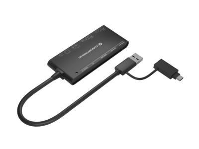 Conceptronic  BIAN03B 7-in-1 USB 3.0 Card Reader Black