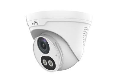 Uniview Easystar 2MP Colorhunter turret dómkamera, 4mm fix objektívvel, mikrofonnal és hangszóróval
