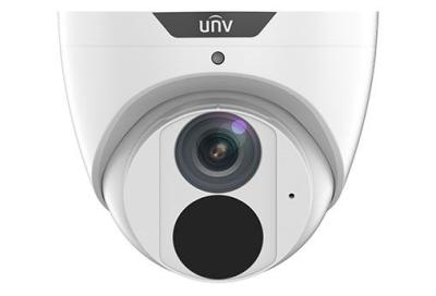 Uniview Prime-I 4MP Lighthunter turret dómkamera, 2.8mm fix objektívvel, mikrofonnal