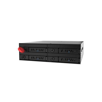 Chieftec CMR-425 HDD/SSD 1x5,25" for 4x2,5" Black
