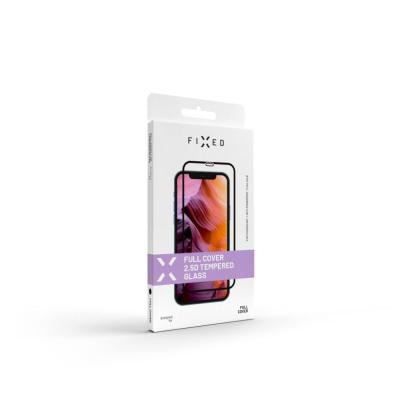 FIXED Full Cover 2,5D Tempered Glass for Motorola Moto G14, black