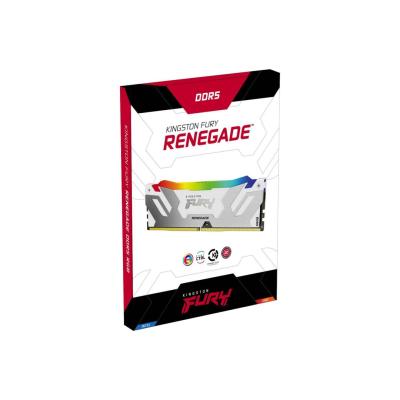 Kingston 16GB DDR5 6400MHz Fury Renegade RGB White