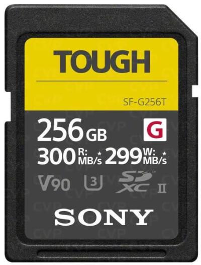 Sony 256GB SDXC Tough UHS-II CL10 U3 V90