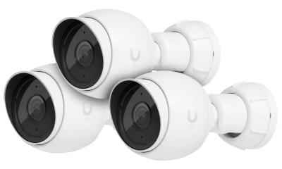 Ubiquiti UniFi UVC-G5-Bullet Indoor/Outdoor 2K HD PoE Camera White 3-pack