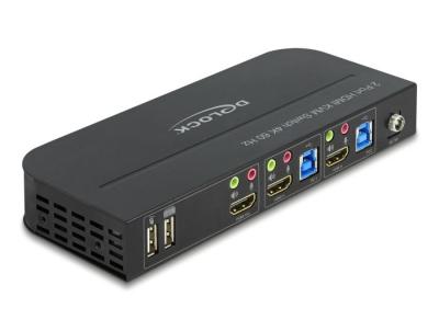 DeLock HDMI KVM Switch 4K 60 Hz with USB 3.0 and Audio