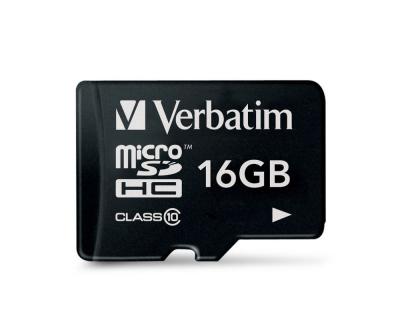 Verbatim 16GB microSDHC Premium Class10 adapter nélkül