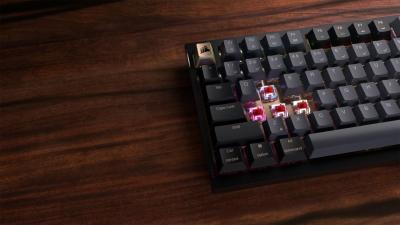 Corsair K65 Plus Wireless 75% RGB MX Red Mechanical Gaming Keyboard Black US
