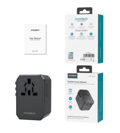 Choetech  PD6045 Travel Charger Black