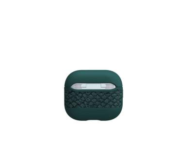 Njord Salmon Leather Case AirPods 3 Jord | Dark Green