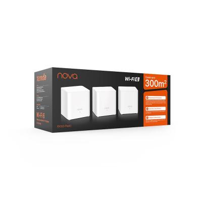 Tenda EX3 AX1500 Immersive Experience With Whole Home High-speed Wi-Fi 6 (3-Pack)