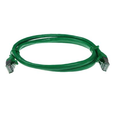 ACT CAT6A S-FTP Patch Cable 0,5m Green