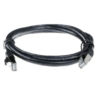 ACT CAT6A S-FTP Patch Cable 3m Black