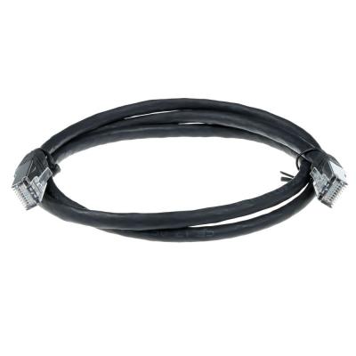 ACT CAT6A S-FTP Patch Cable 1m Black