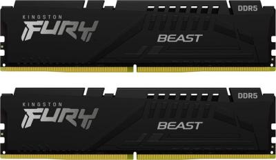 Kingston 64GB DDR5 6000MHz Kit(2x32GB) Fury Beast XMP Black